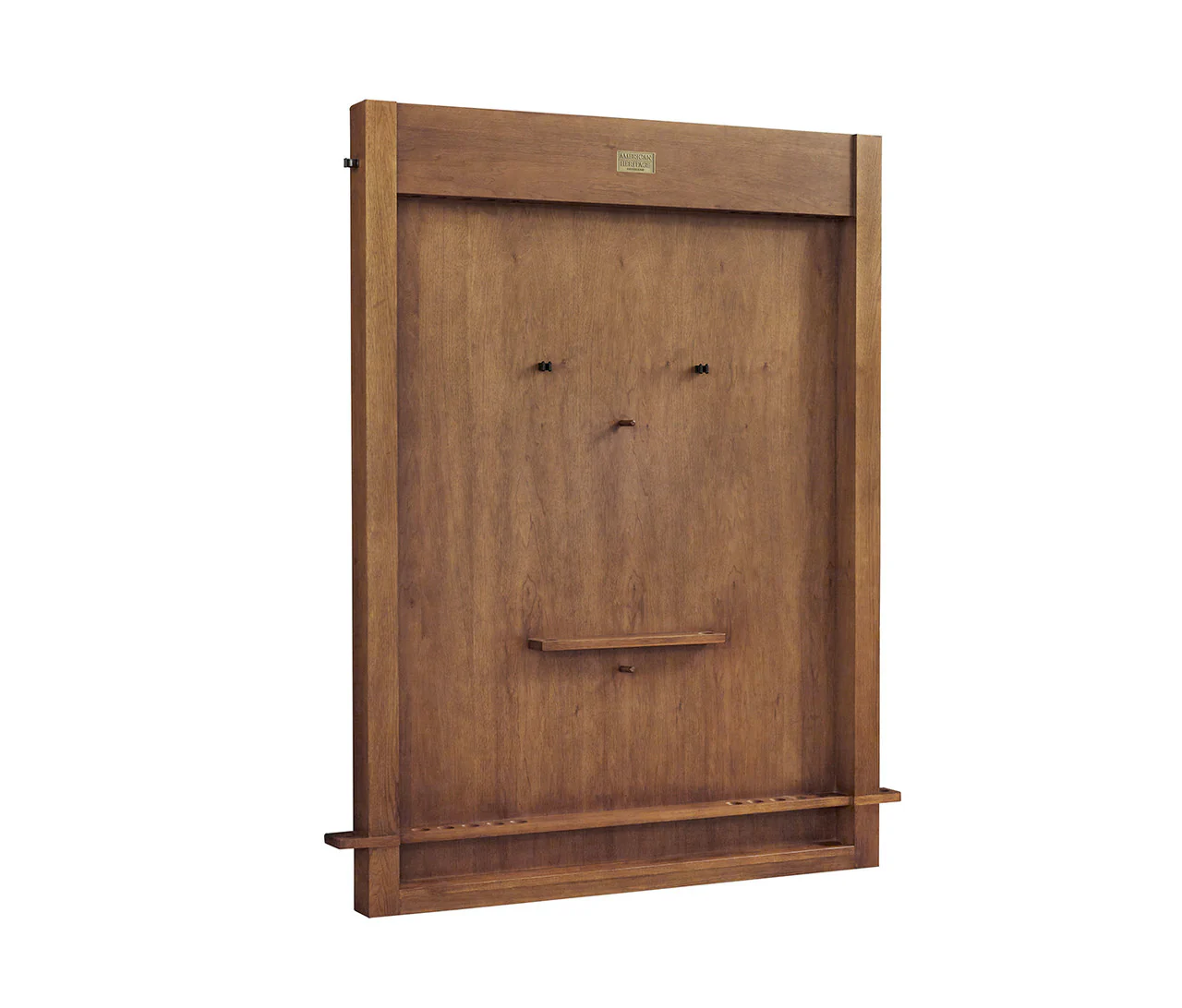 Alta Cue Rack Wall Mount 12 Cues - Brushed Walnut - Image 3