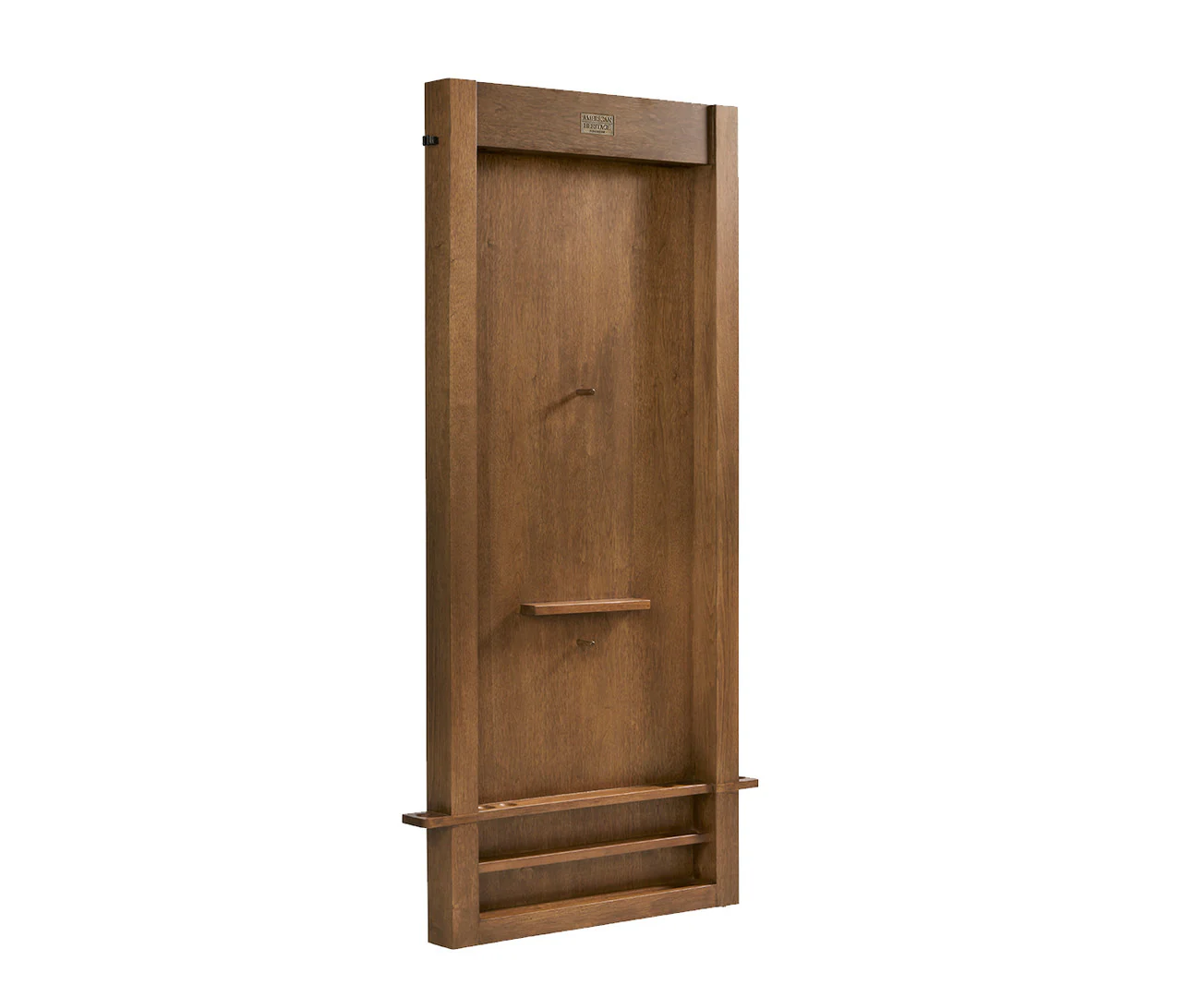 Alta Cue Rack Wall Mount 6 Cues - Brushed Walnut - Image 3