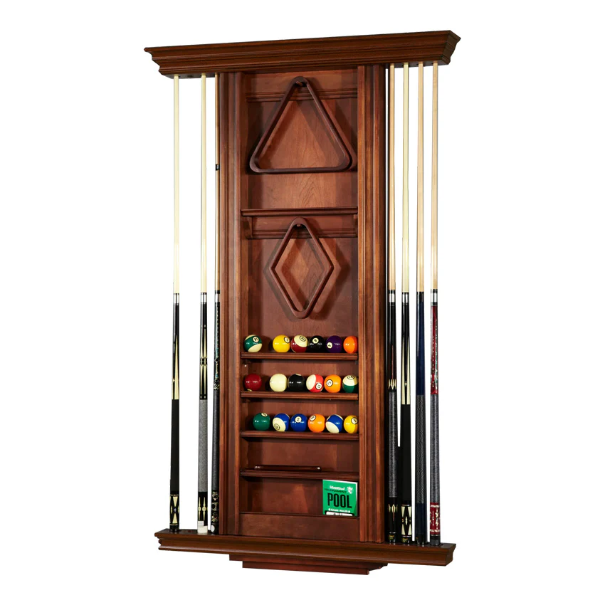 American Heritage Venice 8 Cue Wall Rack - Image 4