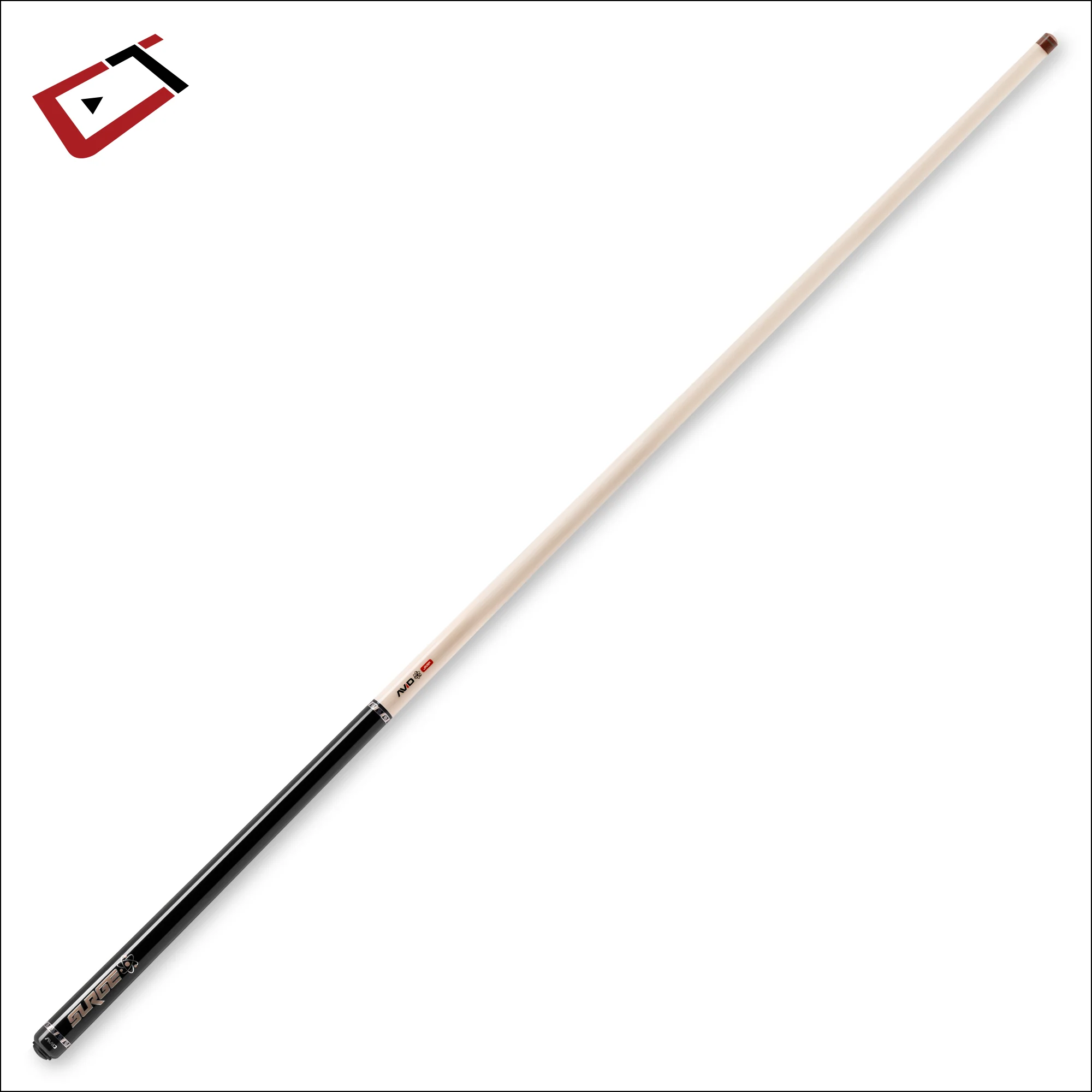 Cuetec AVID Surge Jump Cue - Black and Gold - Image 3
