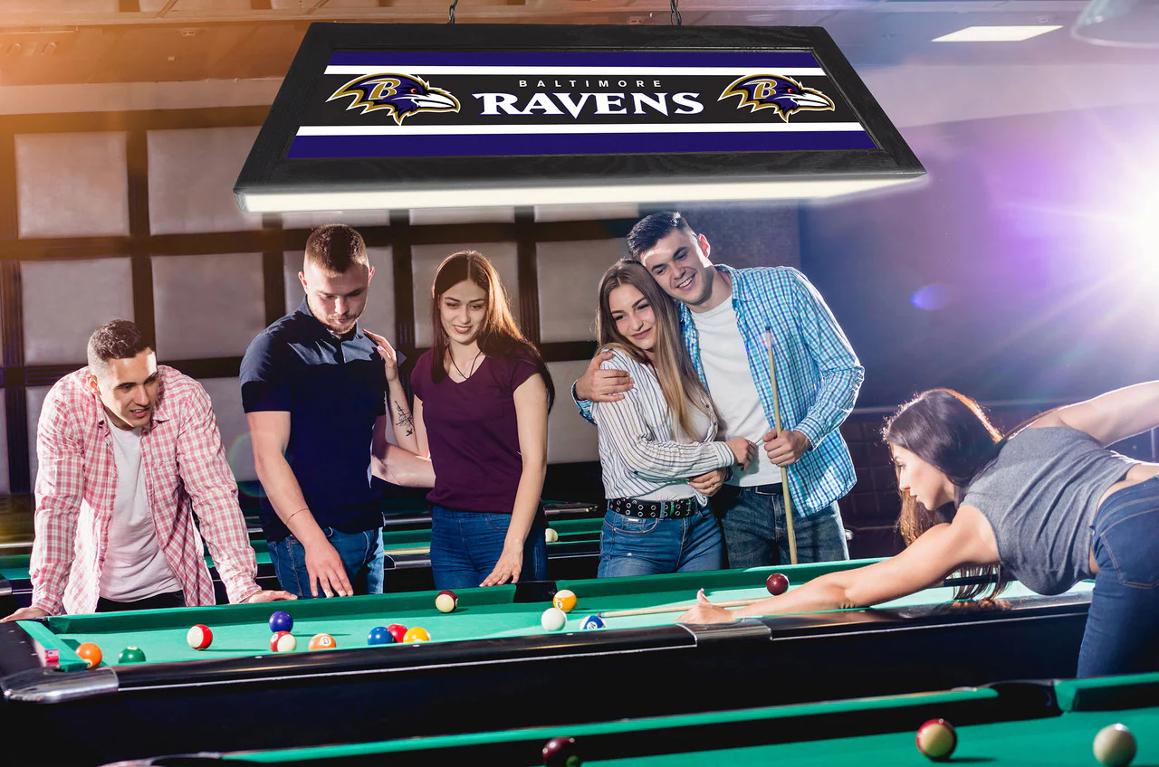 Baltimore Ravens Pool Table Light - Image 4