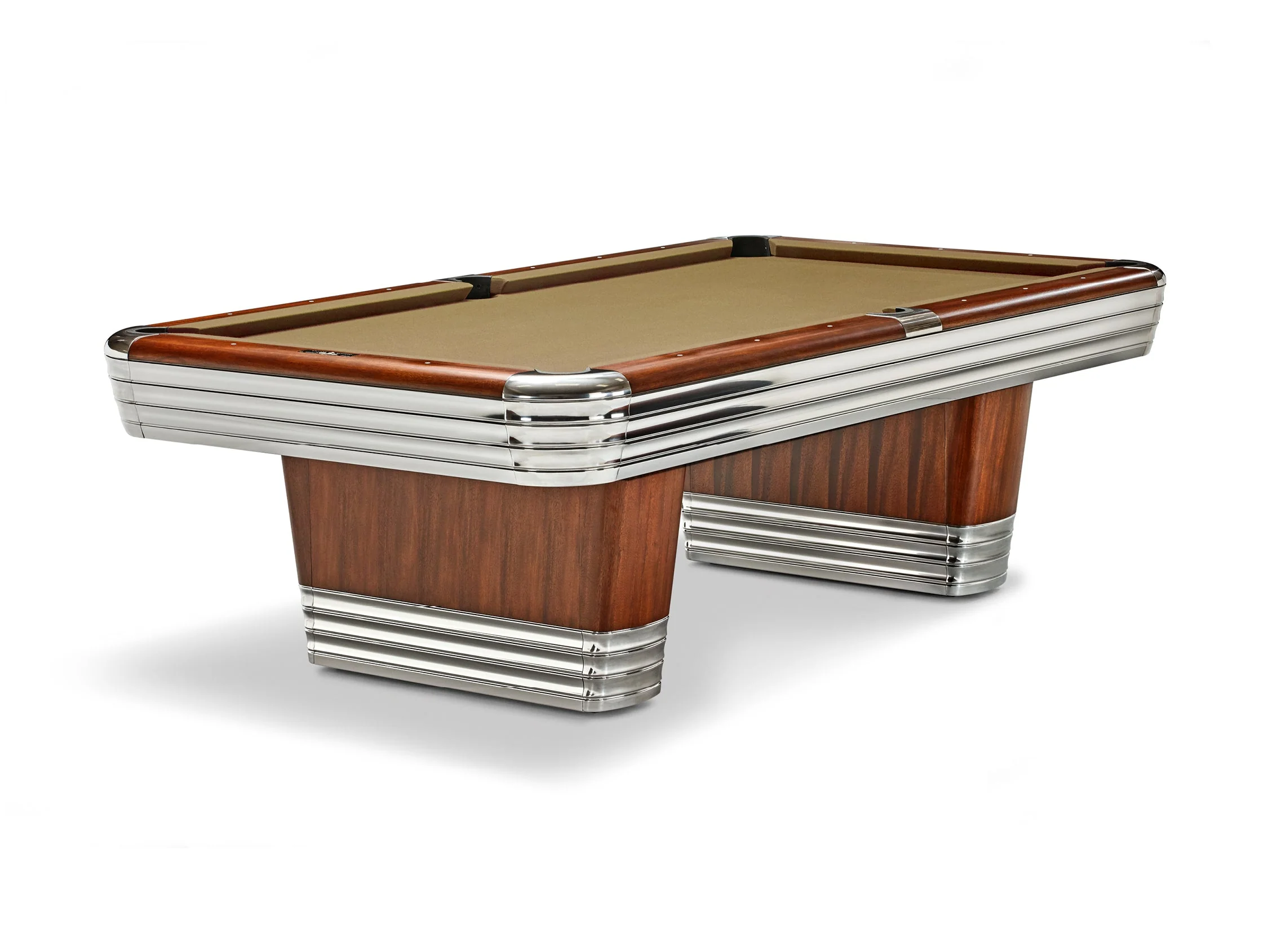 Brunswick Centennial Rosewood Chrome Pool Table - Image 13