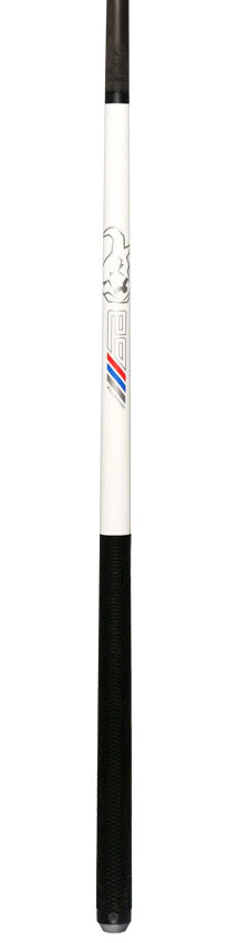 Bull Carbon Bull Breaker Pearl White Break Cue with Multi-Zone Sport Grip Wrap - Image 4