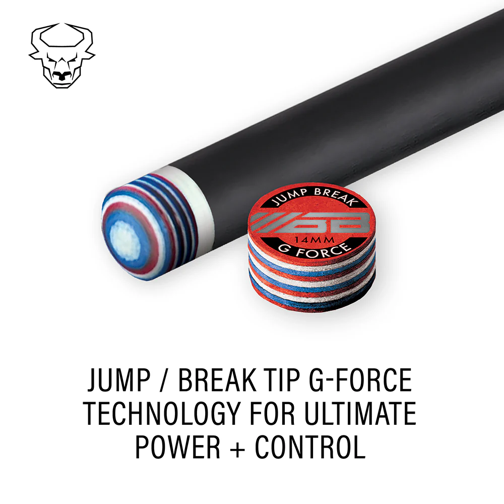 Bull Carbon Insane Air No Wrap Jump Cue - Pink Perfection - Image 2