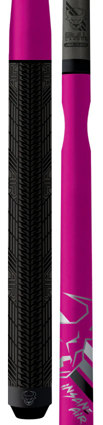 Bull Carbon Insane Air Jump Cue with Sport Grip - Pink Perfection - Image 6