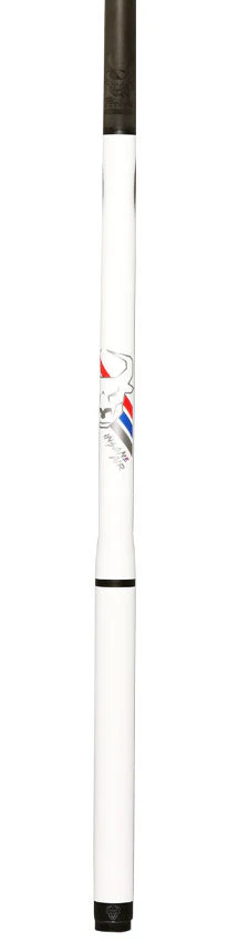 Bull Carbon Pearl White Insane Air No Wrap Jump Cue - Image 4