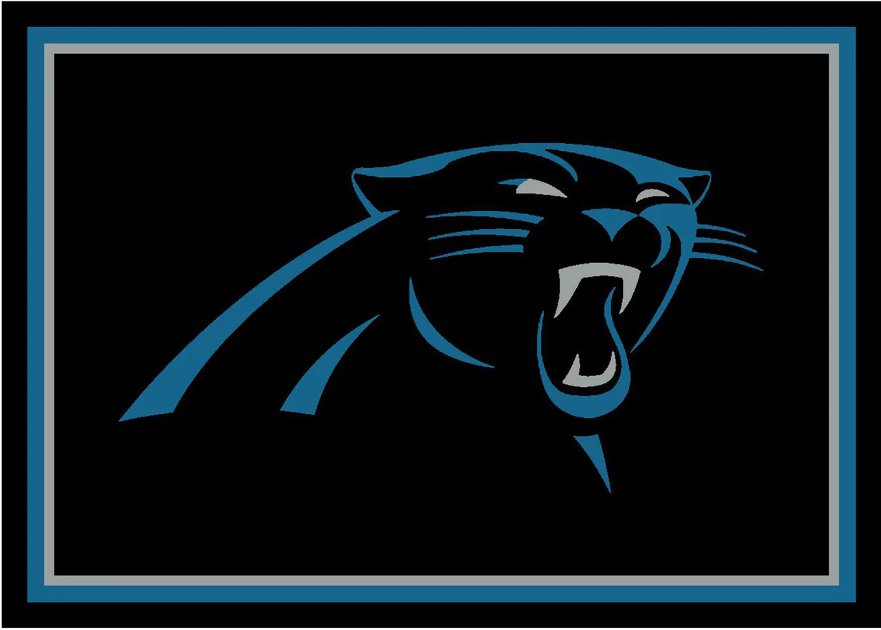 Carolina Panthers Rug Team Spirit