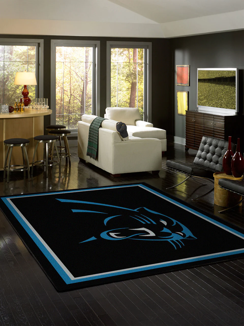 Carolina Panthers Rug Team Spirit - Image 3