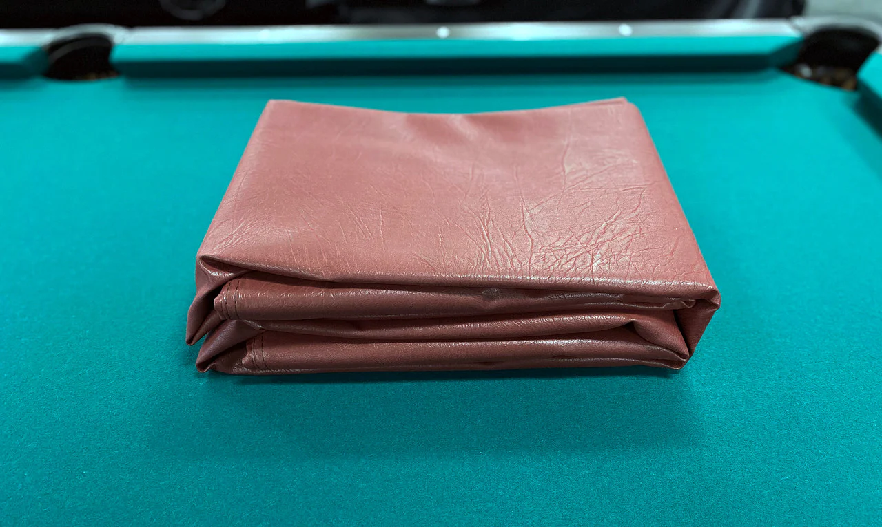 Championship Westex Pool Table Cover 7' Bomberjacket Burgundy - Image 3