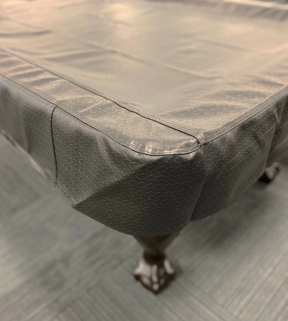 Championship Westex Pool Table Cover 7' Braided Black - Image 3