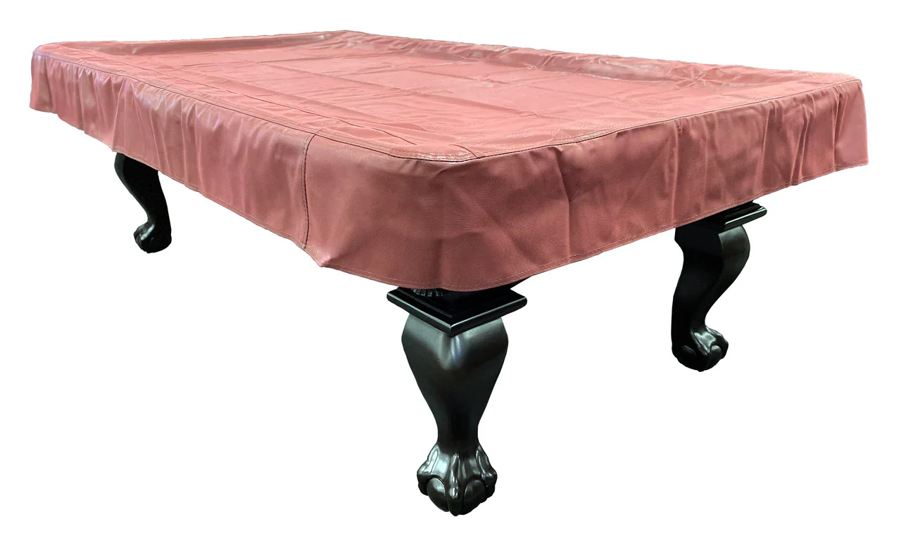 Championship Westex Pool Table Cover 8' Bomberjacket Burgundy - Image 2