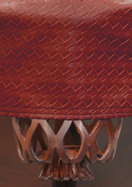 Championship Westex Pool Table Cover 9' Braided Burgundy