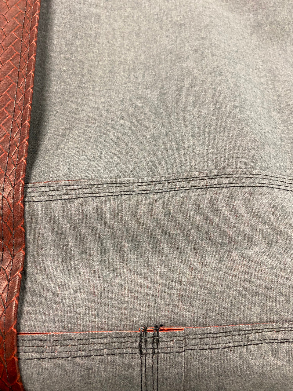 Championship Westex Pool Table Cover 9' Braided Burgundy - Image 5