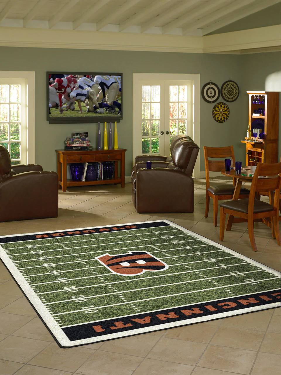 Cincinnati Bengals Rug Home Field - Image 3