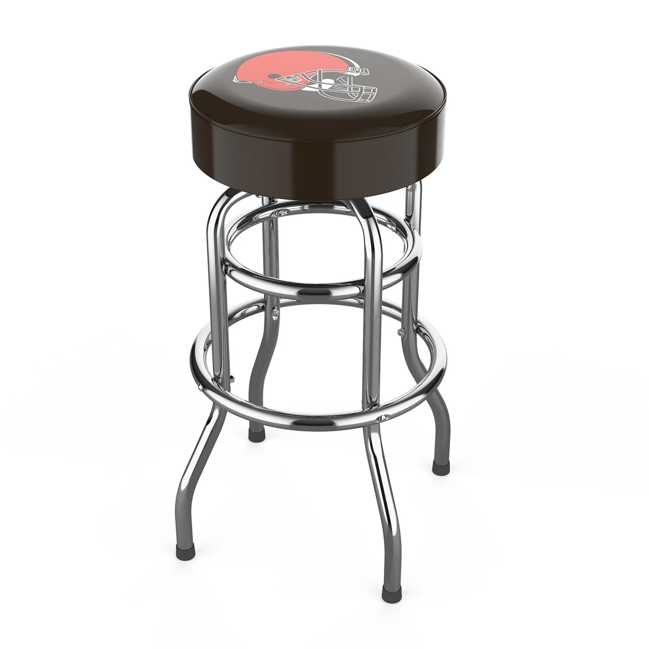 Cleveland Browns Bar Stool Chrome