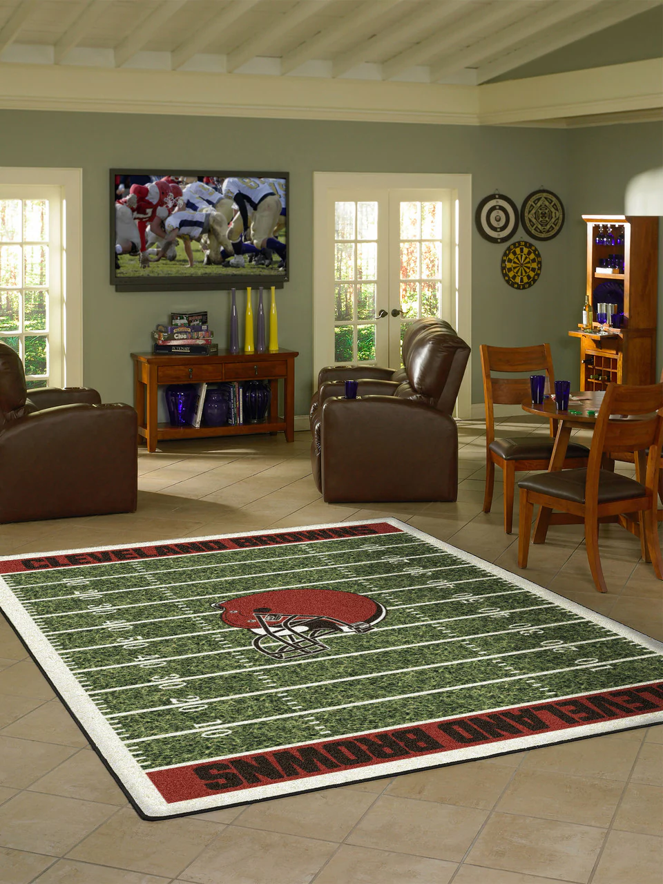 Cleveland Browns Rug Home Field - Image 3