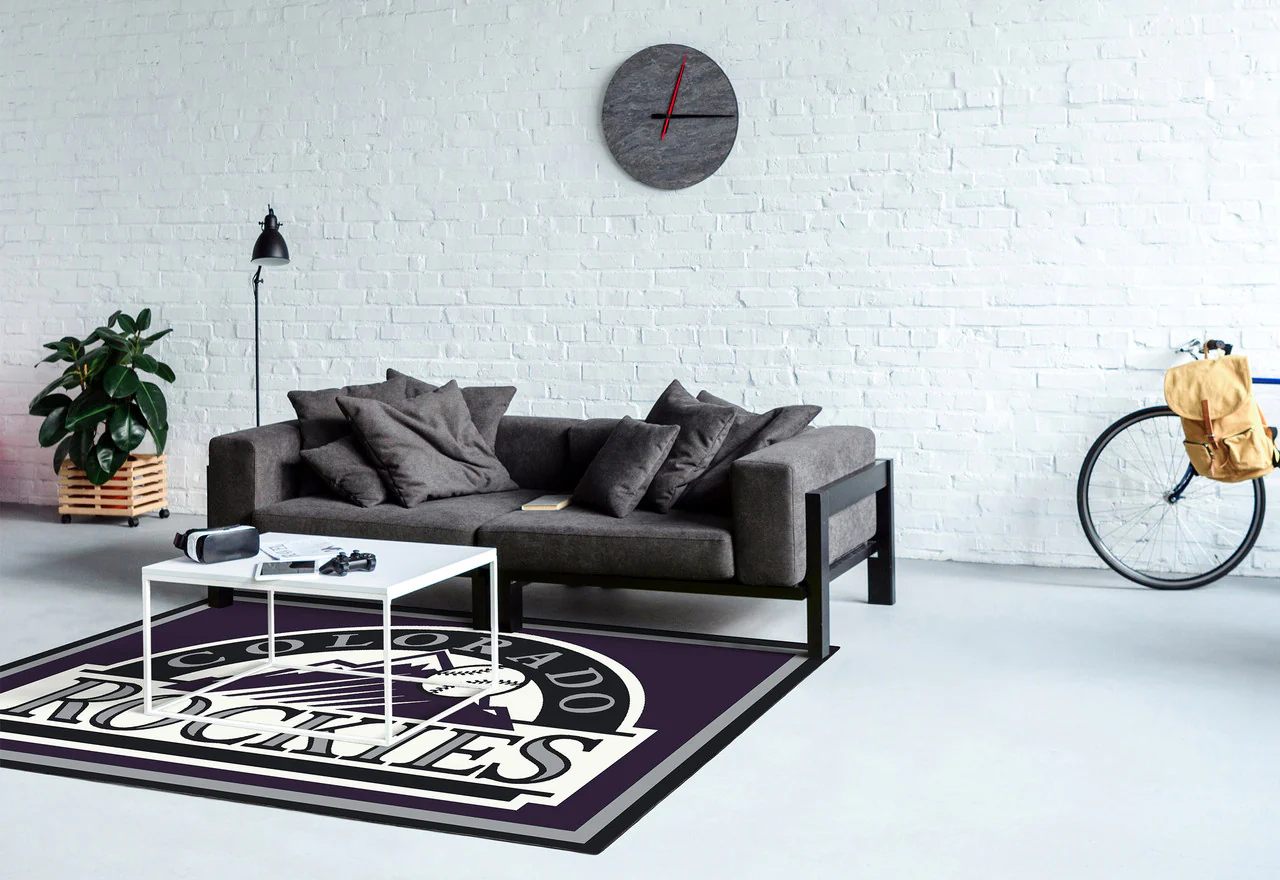 Colorado Rockies Rug Team Spirit - Image 4