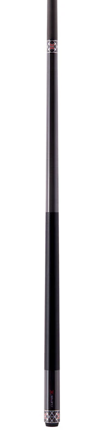 Cuetec 95-120U Cynergy X Raw Black Pool Cue with Black Poly Wrap - Image 7