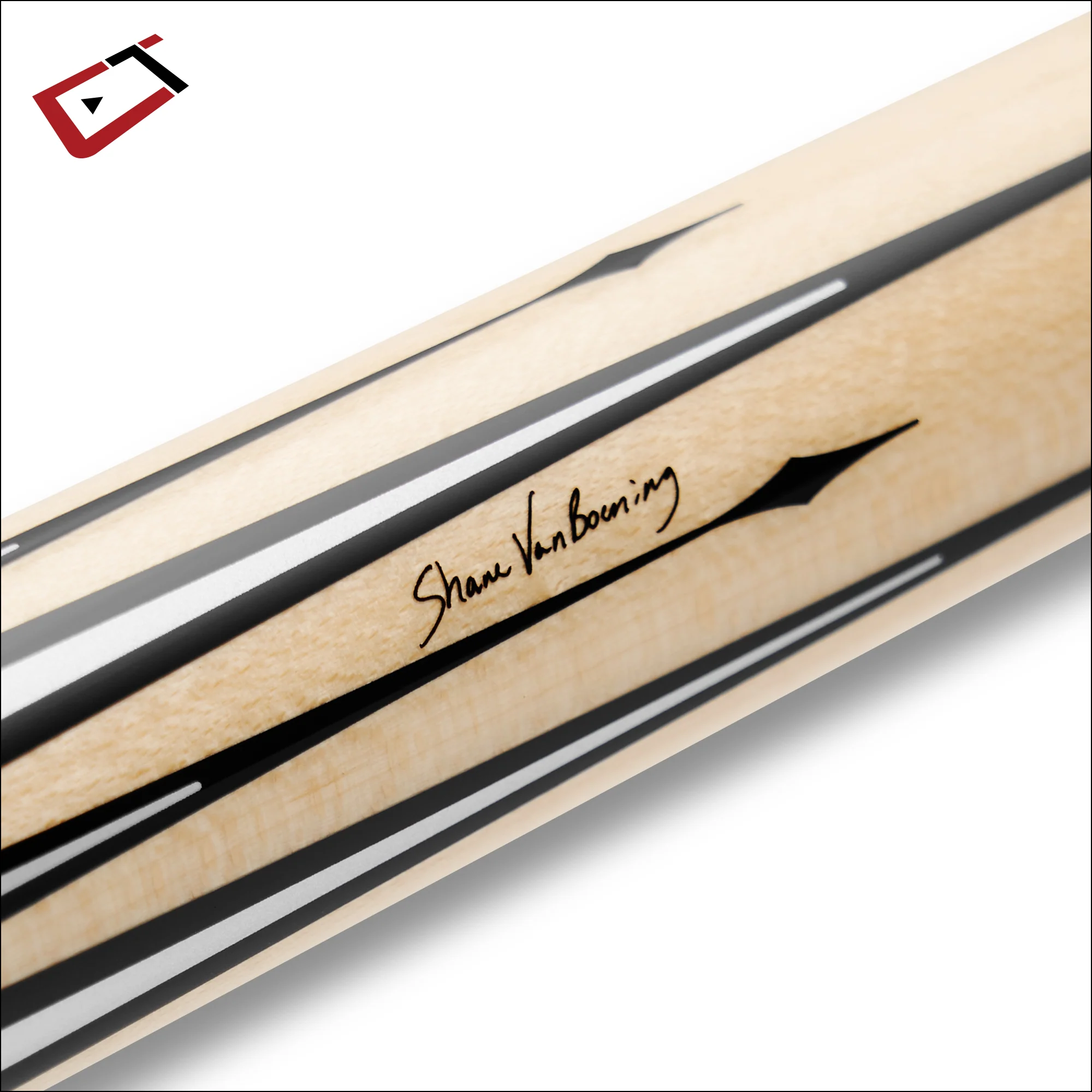 Cuetec Cynergy SVB Gen II Natural Maple Play Cue with Leather Wrap - Image 11