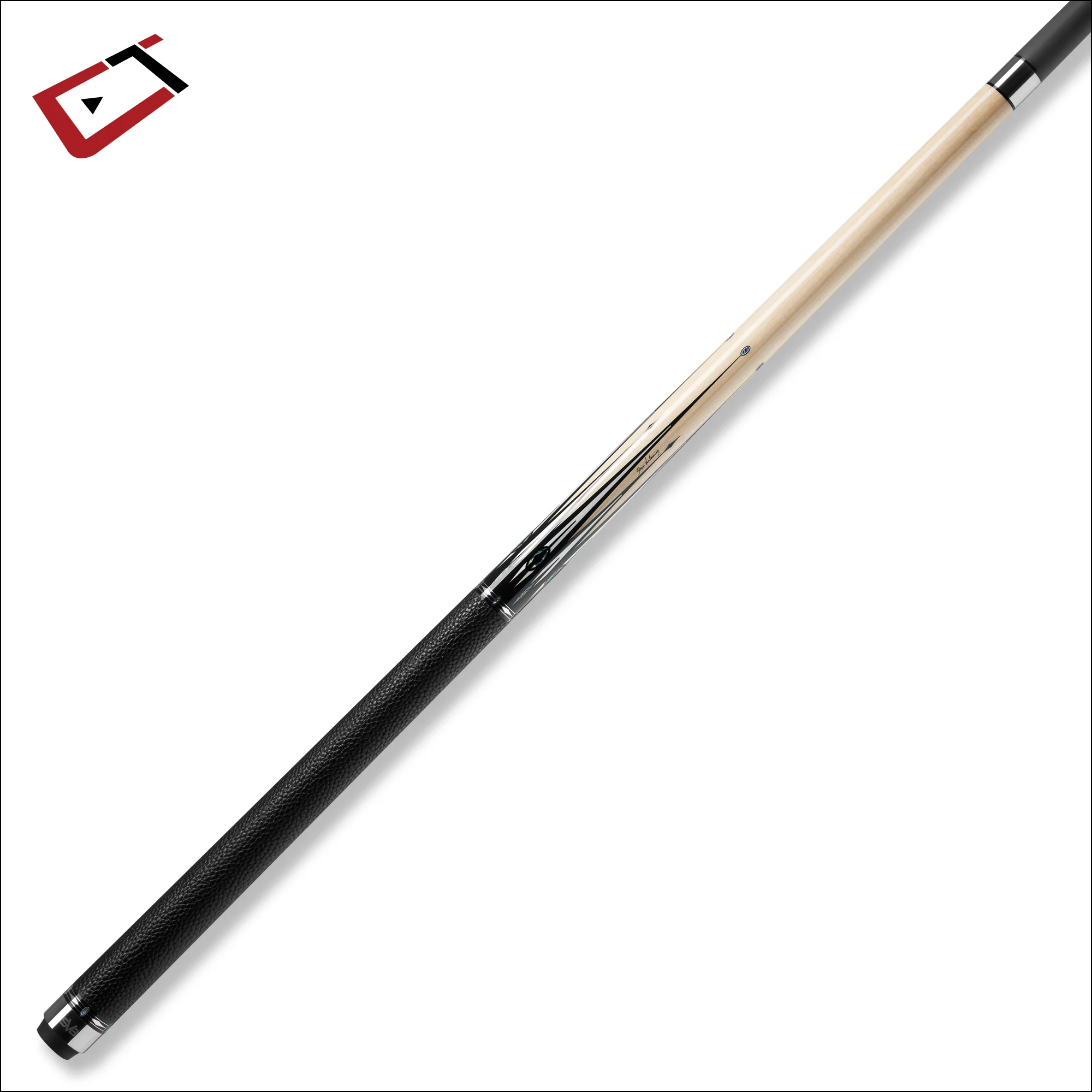 Cuetec Cynergy SVB Gen II Natural Maple Play Cue with Leather Wrap - Image 8