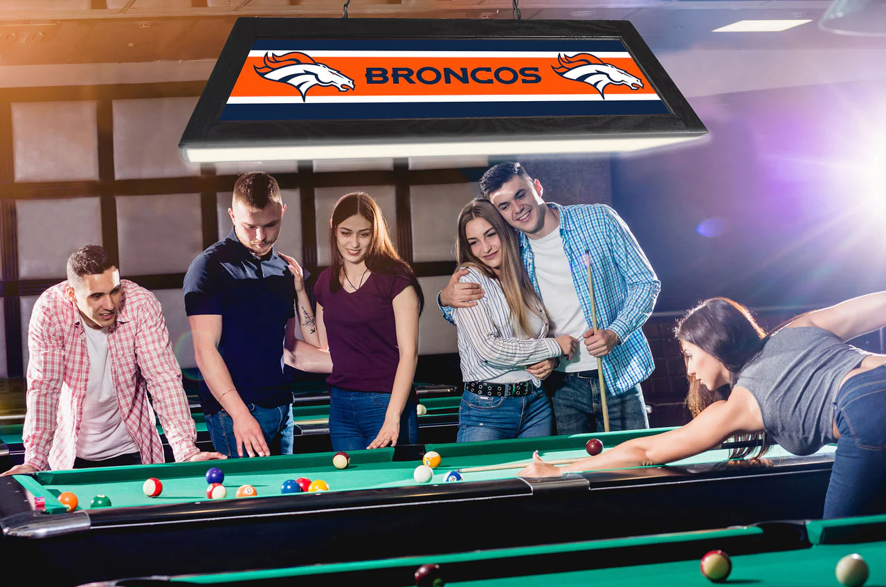 Denver Broncos Pool Table Light - Image 4