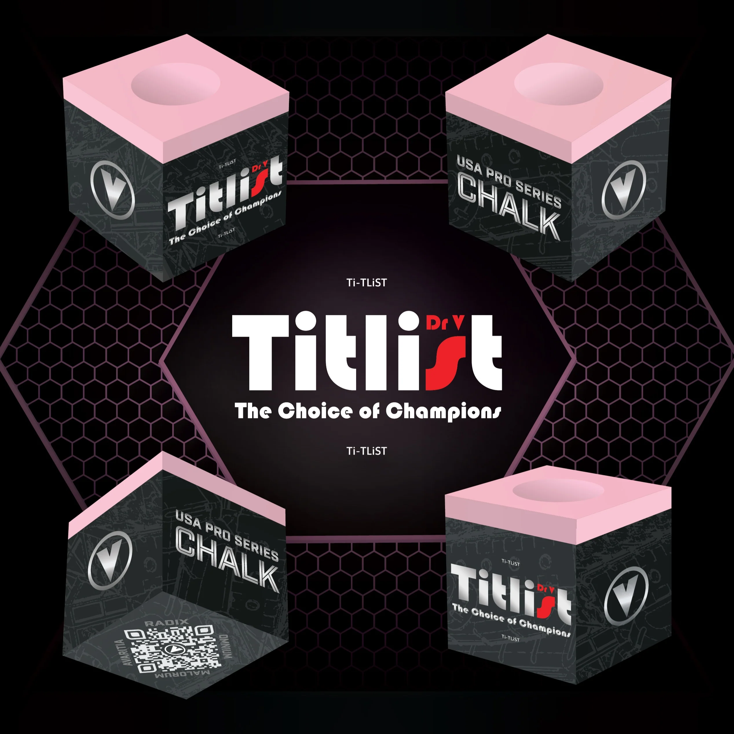 Dr. V's Titlist USA Pro Series Pool Chalk - Image 4