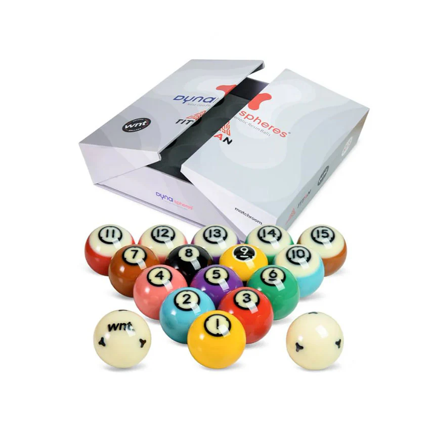 Dynaspheres Titan 572 Pool Ball Set