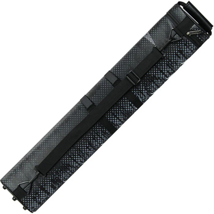 Eight Ball Mafia 3x5 Hard Cue Case - Skull and Barbed Wire - Image 3