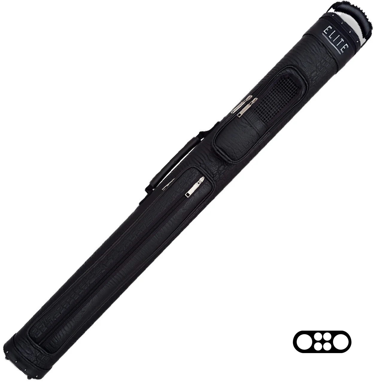Elite 2x4 Leatherette Hard Case - Black
