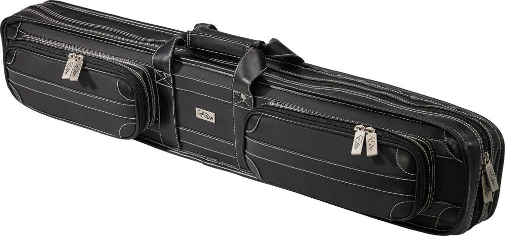Elite Vintage 4x8 Soft Cue Case - Black - Image 3