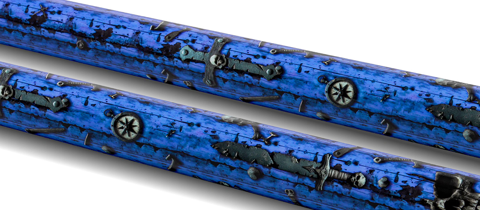 EVO Pirate Series Sea Wrath No Wrap Pool Cue - Image 3
