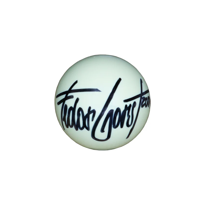 Fedor Gorst Signed Standard Cue Ball