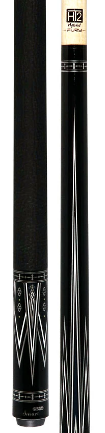 Fury TK4 Pool Cue with Sharkskin Leather Wrap - Image 3