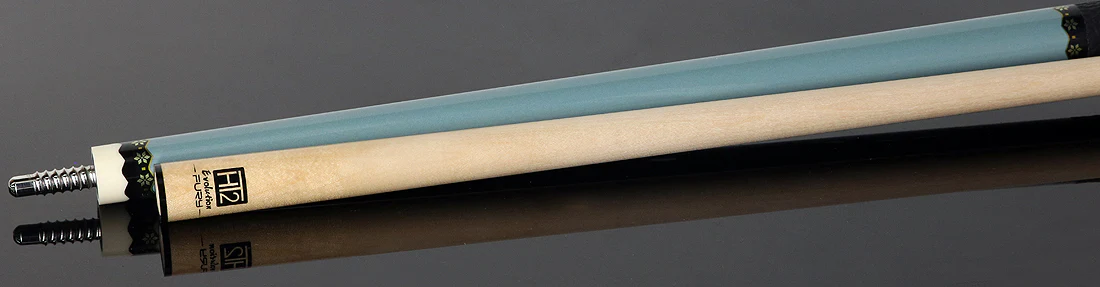 Fury CA9 Pool Cue with Sharkskin Leather Wrap - Metallic Gray - Image 4