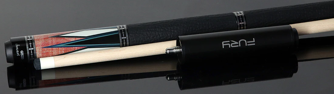 Fury TK5 Pool Cue with Sharkskin Leather Wrap | + Free Extension - Image 3