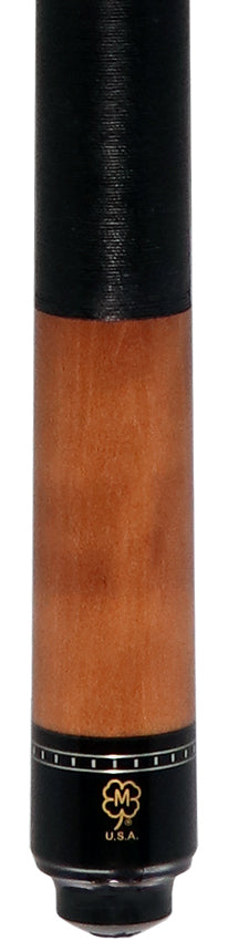 McDermott Walnut Stained Maple Forearm with Black PointsPool Cue - G333 - Image 2