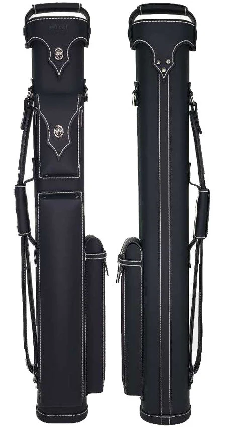 Holly Monochrome Series Hard Cue Case - White Stitched - Image 5