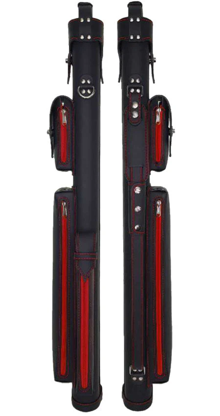 Holly Spectrum Series Hard Cue Case - Ruby Stitched - Image 5