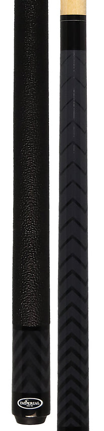 Imperial 13-791 Chevron Series Pool Cue - Grey with Leatherette Wrap - Image 5