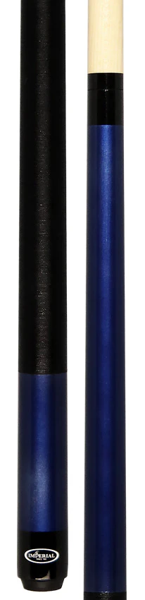 Imperial 13-752LW Vision Series Pool Cue - Blue with Linen Wrap - Image 3