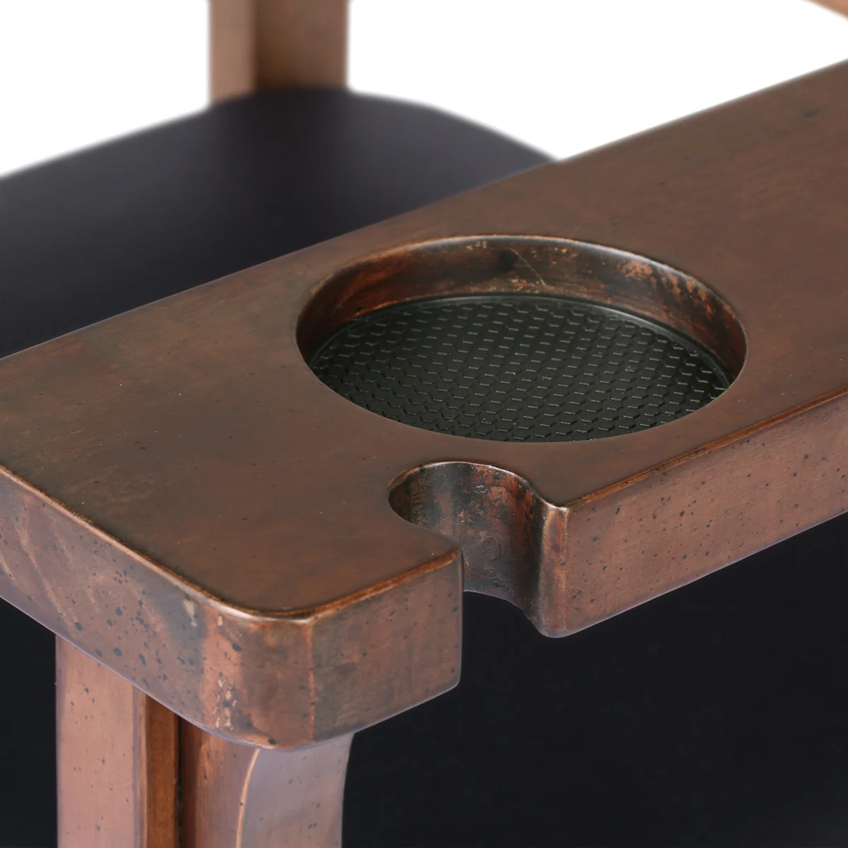 Imperial Premium Spectator Chair with Drawer - Whiskey Stain - Image 4