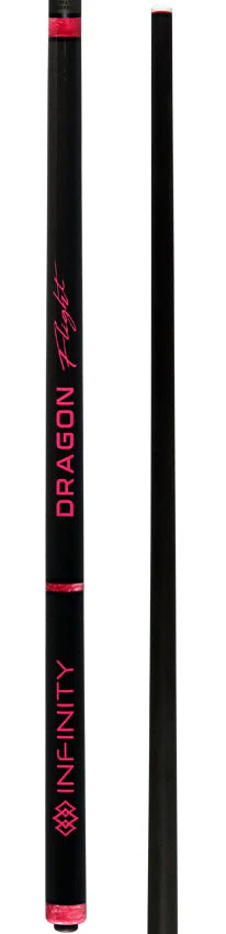 Infinity Dragon Flight Carbon Fiber Long Jump Cue - Pink - Image 5