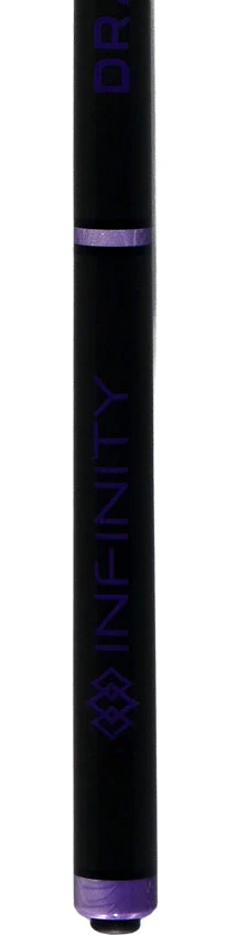 Infinity Dragon Flight Carbon Fiber Long Jump Cue - Purple - Image 2