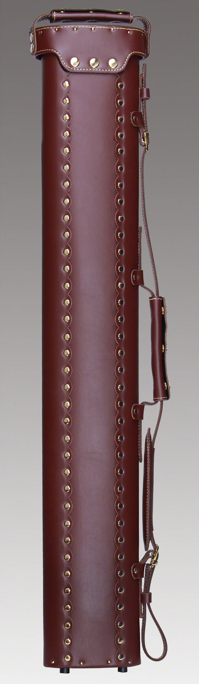Instroke Leather Cowboy Series 3x5 Cue Case - Chestnut - Image 3