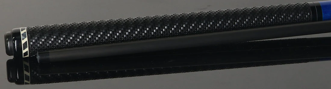 Jacoby BlaCkOut JACBKOUTSGBLSport Wrap Carbon Fiber Break/Jump Cue - Blue - Image 3