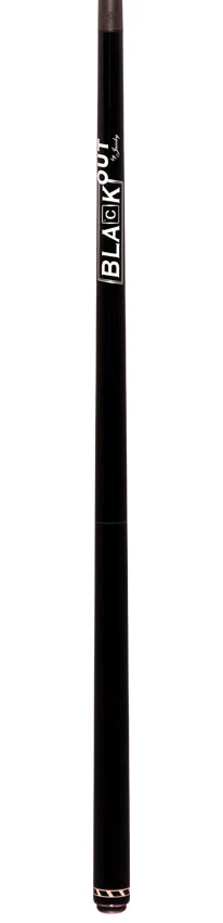 Jacoby BlaCkOut Black No Wrap Carbon Fiber Break/Jump Cue - JACBKOUT - Image 6