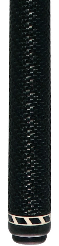 Jacoby BlaCkOut JACBKOUTSGRD Sport Wrap Carbon Fiber Break/Jump Cue - Red - Image 2
