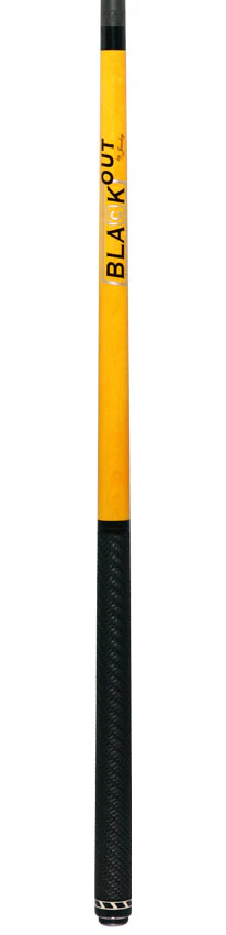 Jacoby BlaCkOut JACBKOUTSGYEL Sport Wrap Carbon Fiber Break/Jump Cue - Yellow - Image 6
