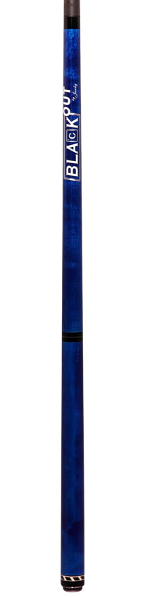 Jacoby BlaCkOut JACBKOUTBL No Wrap Break/Jump Cue - Blue - Image 6