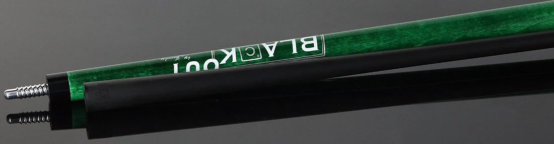 Jacoby BlaCkOut JACBKOUTGR No Wrap Break/Jump Cue - Green - Image 4
